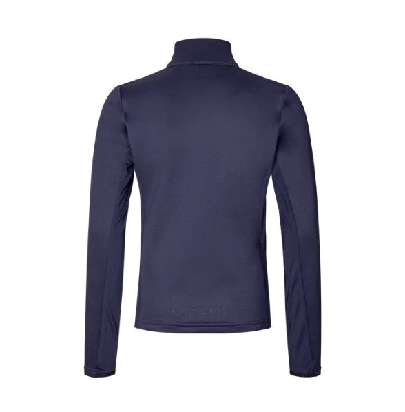 Felpa bambino in micropile con zip intera KLAlba Kingsland