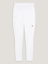 Leggings donna Elmira full grip Tommy Hilfiger bianco
