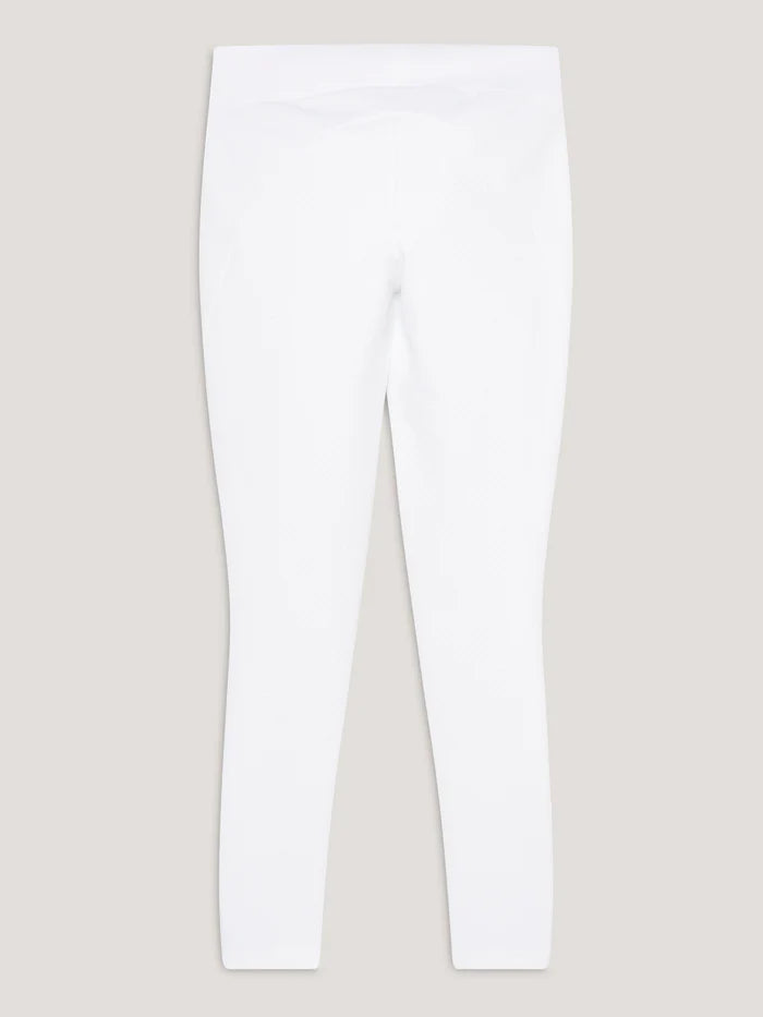 Leggings donna Elmira full grip Tommy Hilfiger bianco