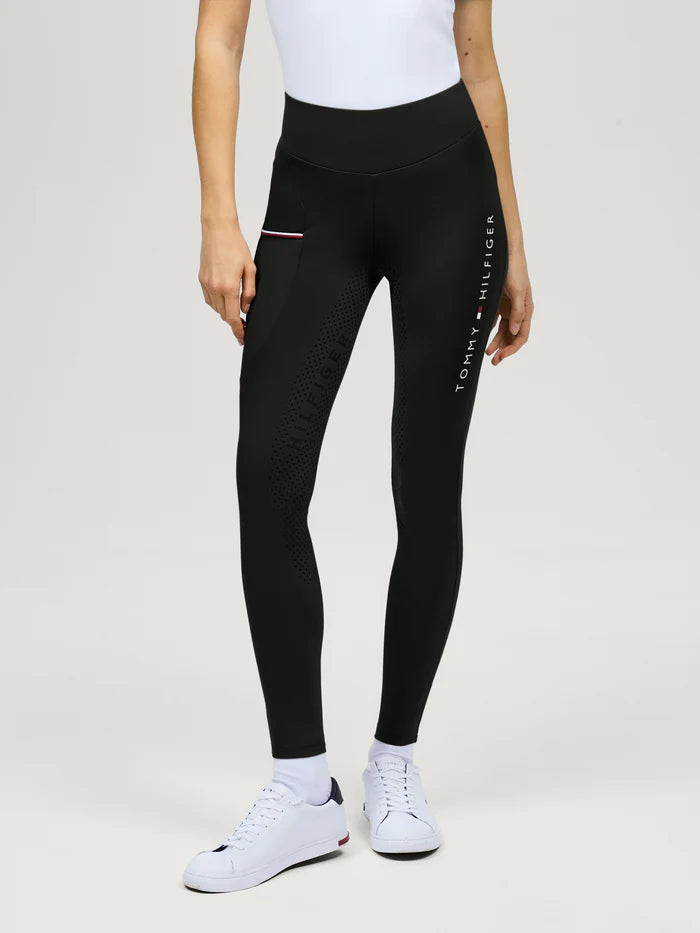 Leggings Elmira All-Year Full Grip Tommy Hilfiger nero