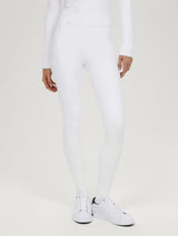 Pantaloni leggings donna Highland Hybrid ful grip BIANCO OTTICO