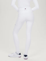 Pantaloni leggings donna Highland Hybrid ful grip BIANCO OTTICO