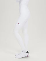 Pantaloni leggings donna Highland Hybrid ful grip BIANCO OTTICO