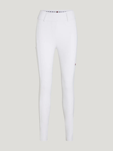 Pantaloni leggings donna Highland Hybrid ful grip BIANCO OTTICO