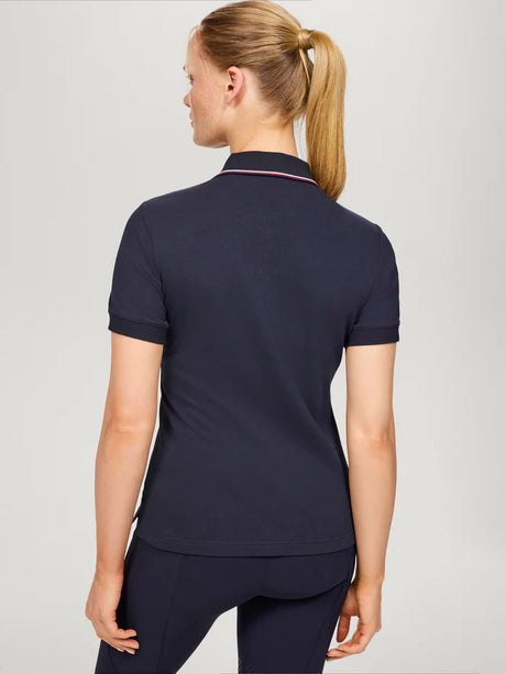 Polo donna con zip Camden DESERT SKY Tommy Hilfiger