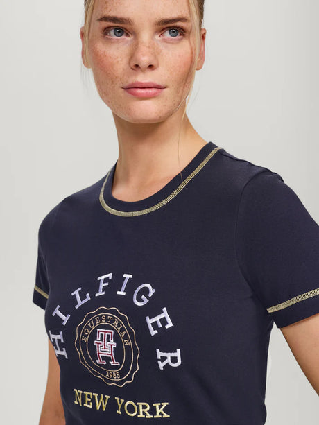 T-shirt donna con grafica modello Newport DESERT SKY Tommy Hilfiger