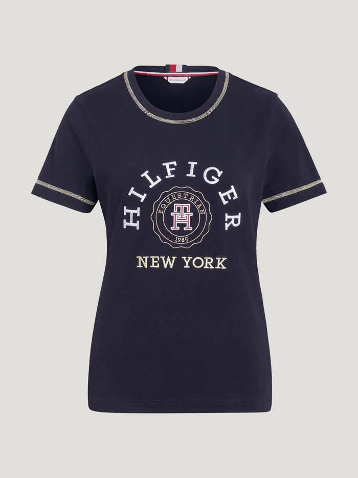 T-shirt donna con grafica modello Newport DESERT SKY Tommy Hilfiger