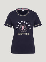 T-shirt donna con grafica modello Newport DESERT SKY Tommy Hilfiger