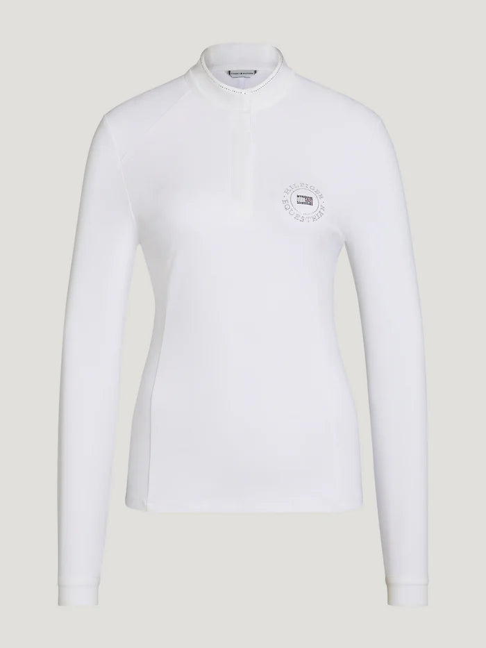 Camicia da gara Taylor Rhinestone BIANCO OTTICO Tommy Hilfiger