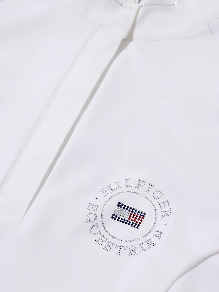 Camicia da gara Taylor Rhinestone BIANCO OTTICO Tommy Hilfiger