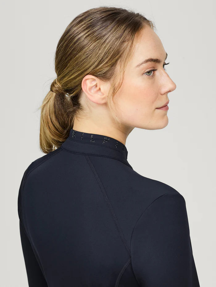 Winter Baselayer Beth 1/4 zip  DESERT SKY Tommy Hilfiger