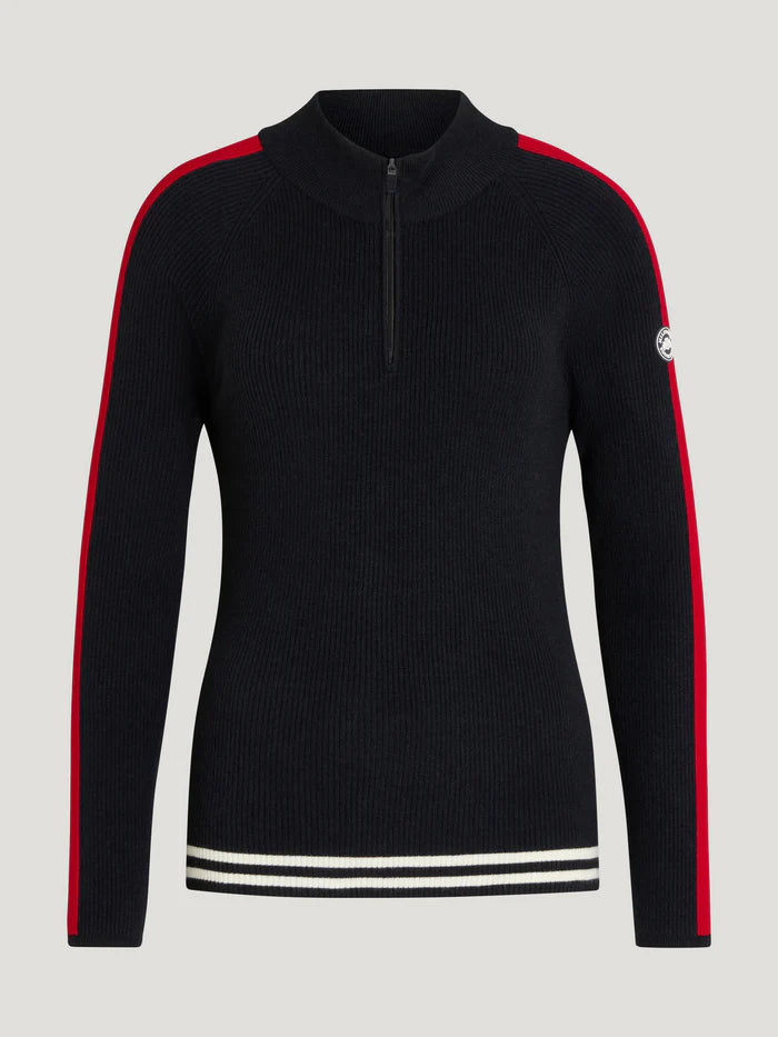 Maglione Carol con zip 1/4 DESERT SKY Tommy Hilfiger