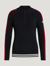 Maglione Carol con zip 1/4 DESERT SKY Tommy Hilfiger
