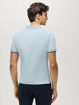 Polo uomo Davis Tommy Hilfiger celeste