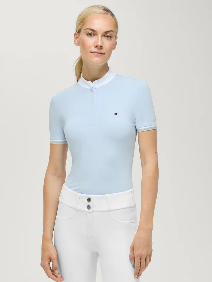 Camicia da spettacolo Linsay Tommy Hilfiger celeste