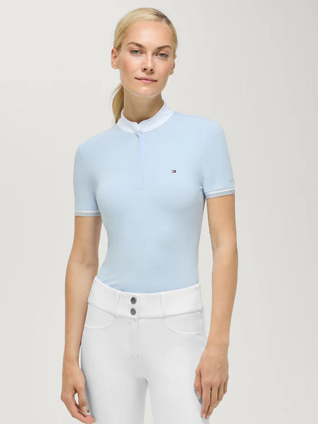 Camicia da spettacolo Linsay Tommy Hilfiger celeste