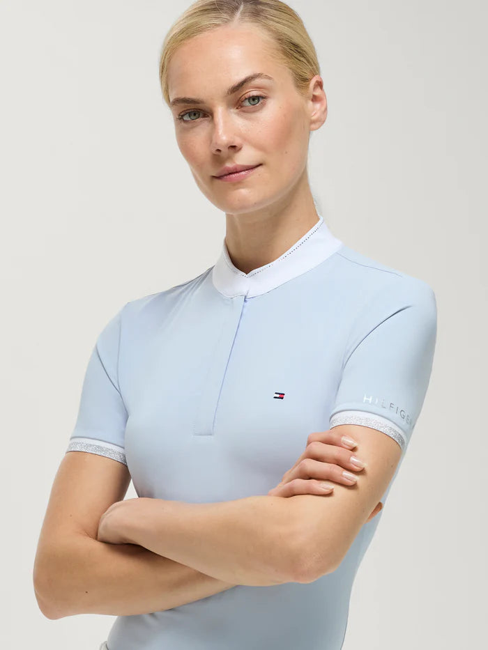 Camicia da spettacolo Linsay Tommy Hilfiger celeste