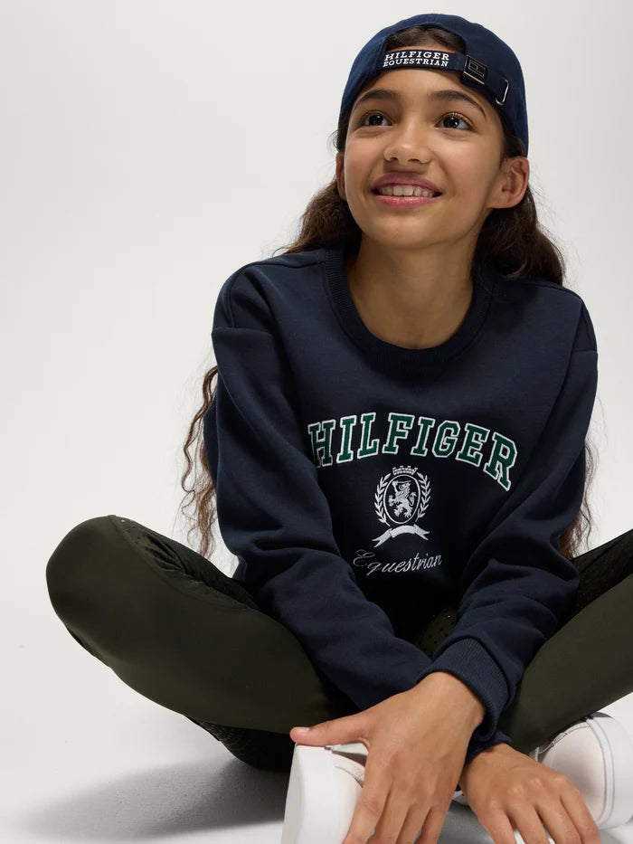 Felpa Campus Young Rider Tommy Hilfiger