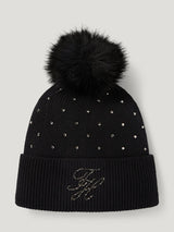 Berretto da donna Daly con strass e pon pon Tommy Hilfiger