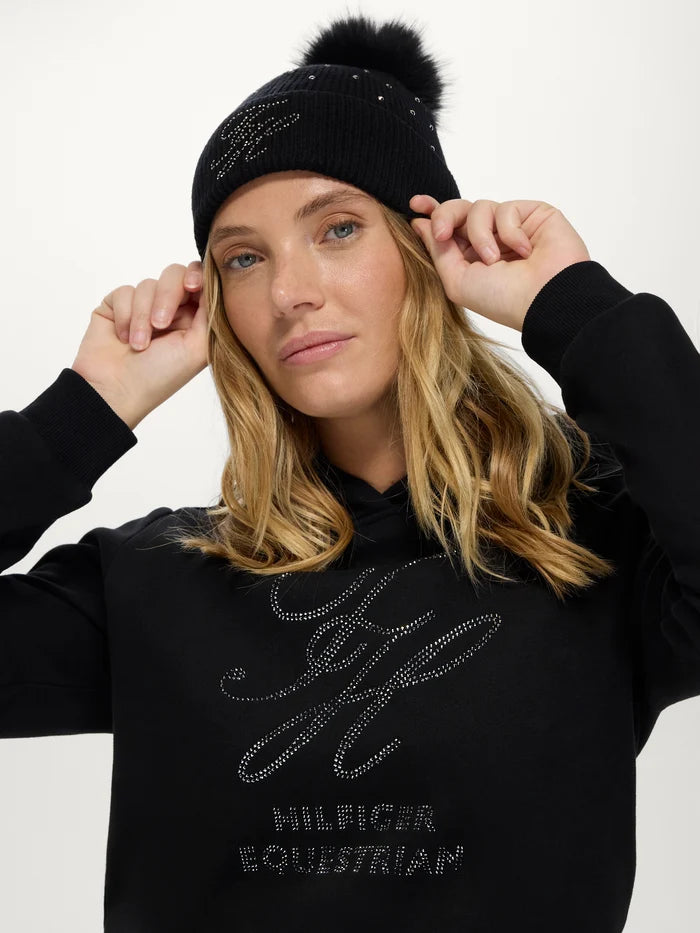 Felpa con cappuccio da donna Estelle con strass Tommy Hilfiger