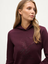 Felpa con cappuccio da donna Estelle con strass Tommy Hilfiger