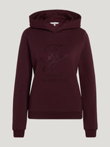 Felpa con cappuccio da donna Estelle con strass Tommy Hilfiger
