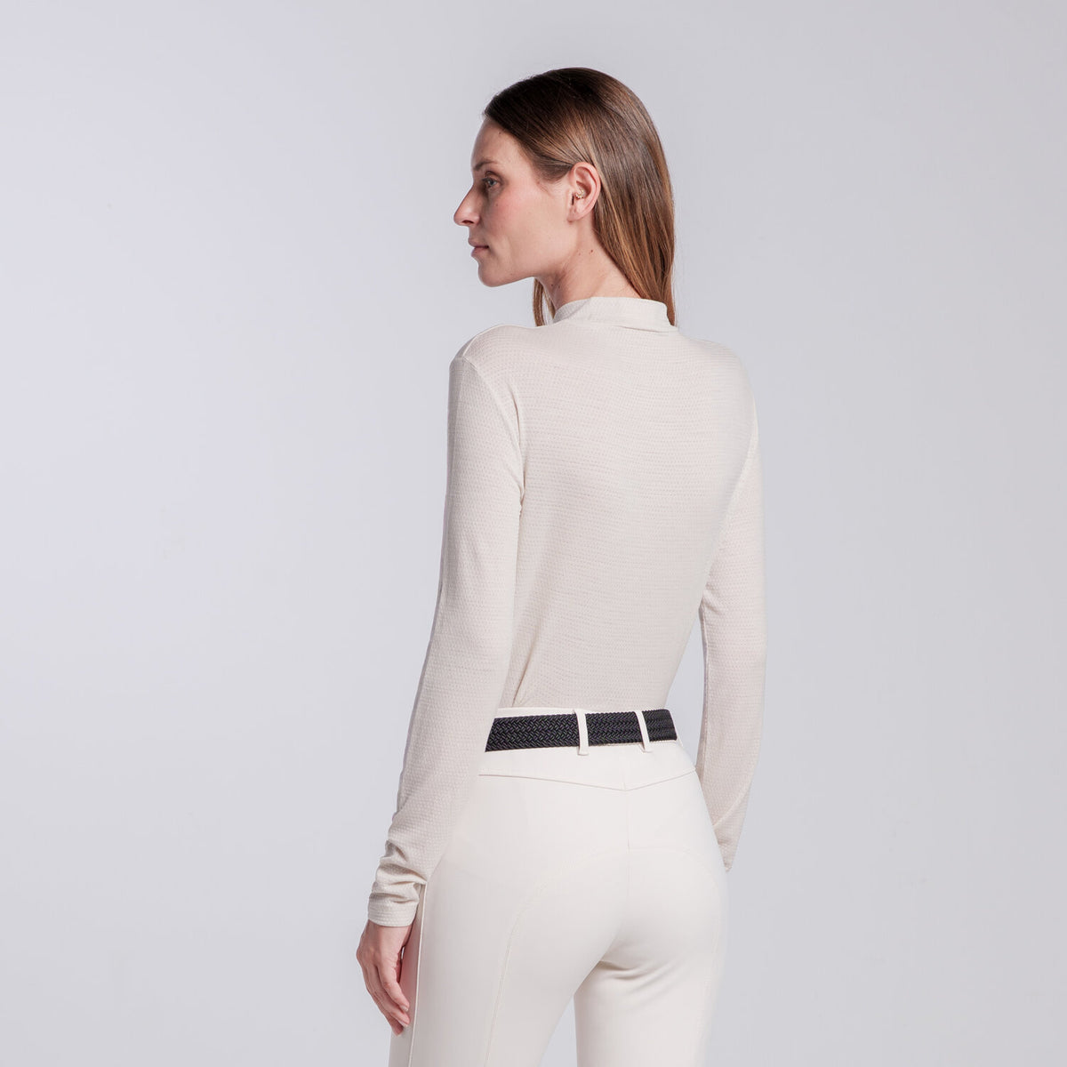 Maglia tecnica da donna in lana Cavalleria Toscana
