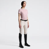 T-shirt da donna in jersey a righe | Cavalleria Toscana