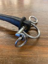Pelham aste corte Harmony 2 Poponcini 13,5 gomma nera