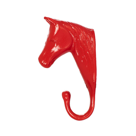Appendibriglie testa di cavallo in alluminio colorato