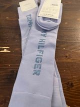 Calzini Fontana con strass Tommy Hilfiger violetto