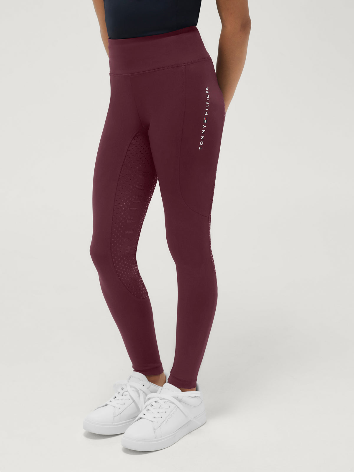 Leggings bambina Devon Riding Full Grip Tommy Hilfiger