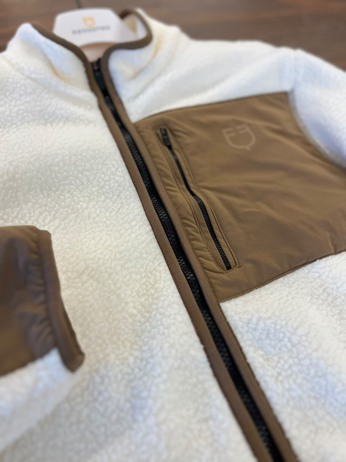 Felpa-giacca da uomo teddy Equestro