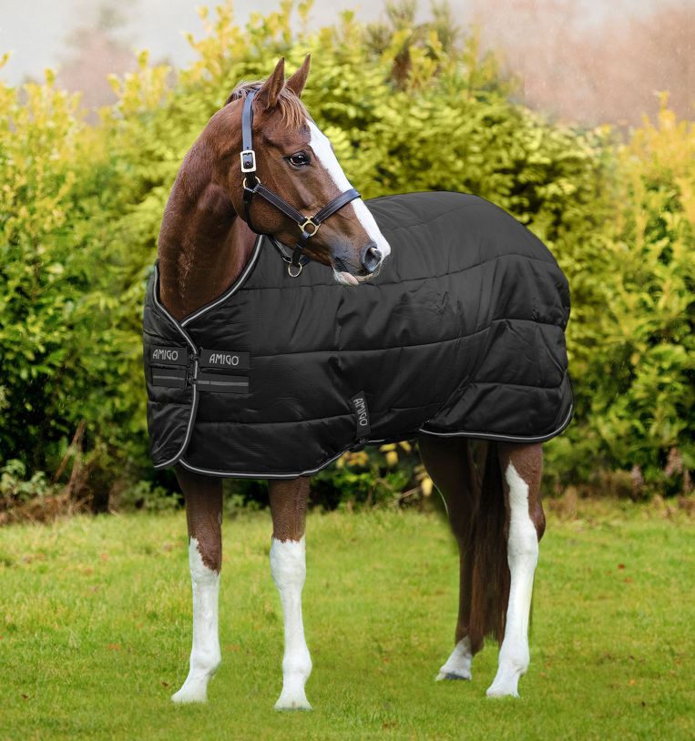 Coperta da Box Amigo® Insulator Medium 200g Horseware Nera