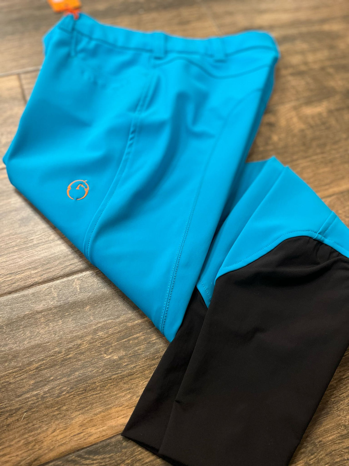 Pantalone donna con grip al ginocchio Syracuse scuba blue Vestrum