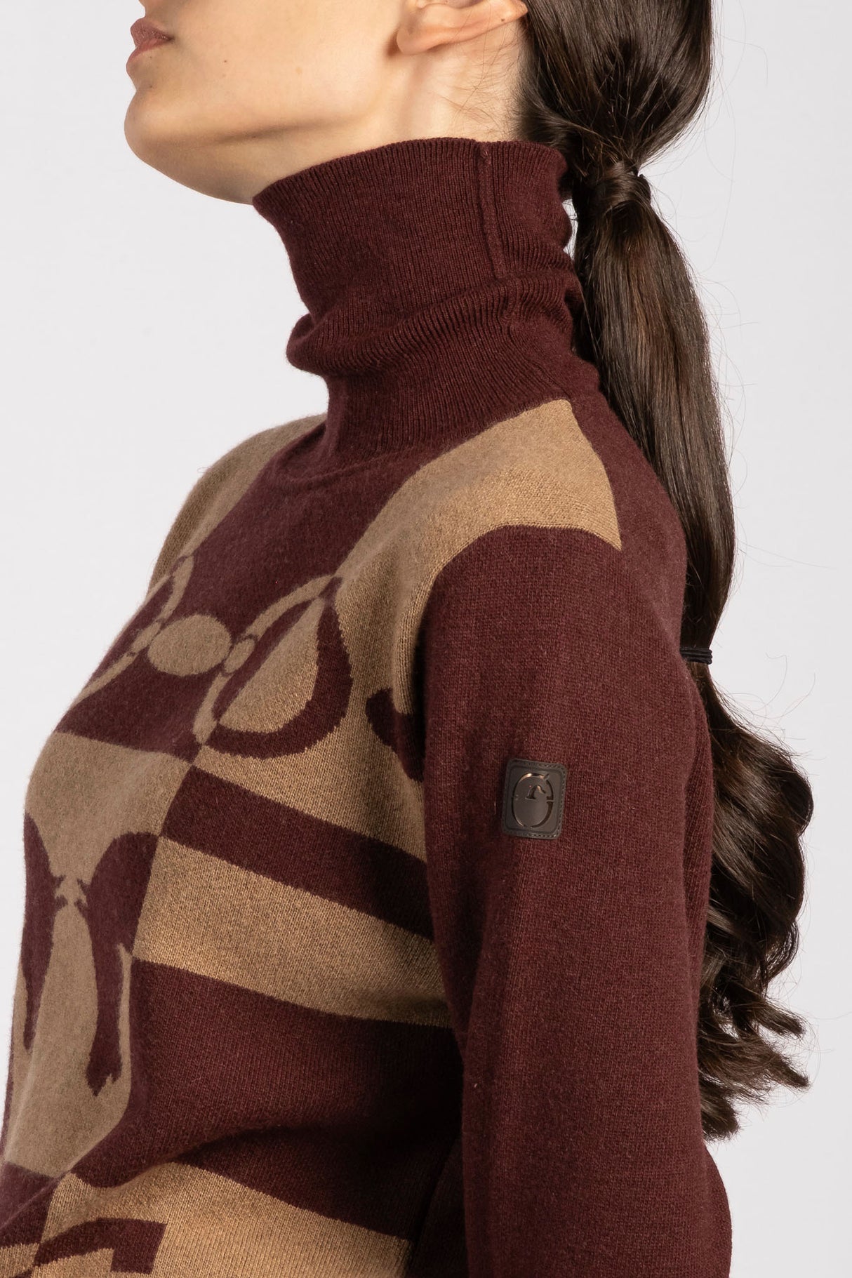 Maglione a collo alto donna Shenzen Knitwear Vestrum