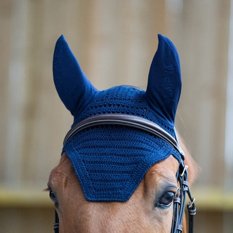 Completo sottosella + cuffia Jump'in marine/royal blue