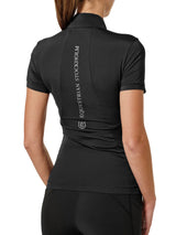 Maglia da allenamento donna UV Protection Black Edition Equestrian Stockholm
