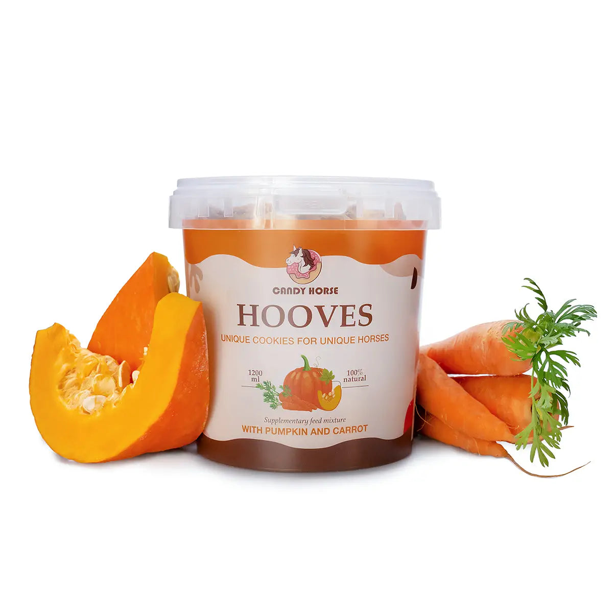 Grande scatola di biscotti per cavalli 1200ml Candy Horse