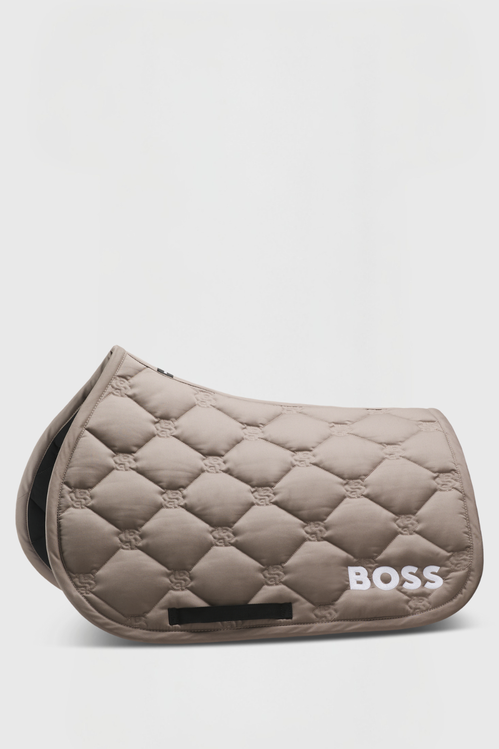 HAMPTON SADDLE PAD JUMP walnut BOSS EQUESTRAIN + cuffia