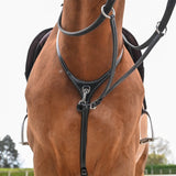 Martingala con forchetta removibile nero - One Collection Premium Jump'in
