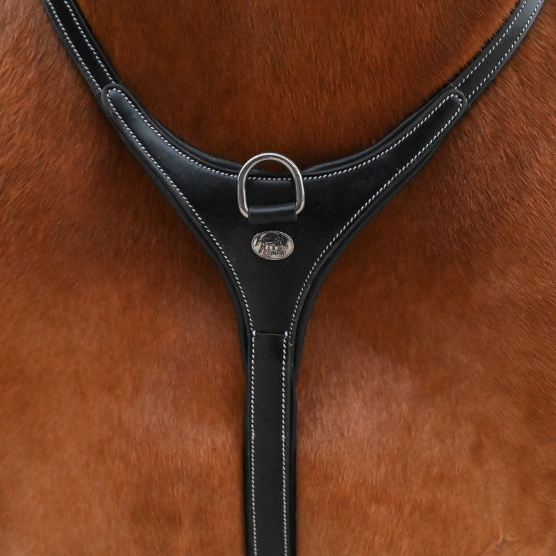 Martingala con forchetta removibile nero - One Collection Premium Jump'in