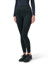 Leggings donna modello fullgrip Supreme All Black Equestrian Stockholm