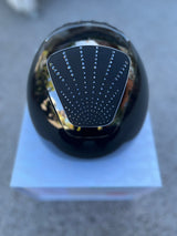 Kask Star Lady Pure Shine Graphite nero visiera polo