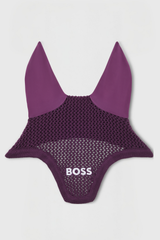 HAMPTON SADDLE PAD JUMP DEEP PURPLE BOSS EQUESTRAIN + cuffia