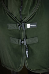 Coperta in pile Eskadron verdone con logop