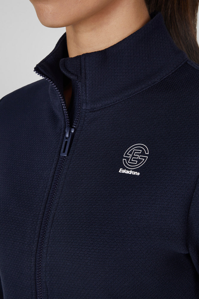 Eskadron ZIP FLEECE Shirt Blu