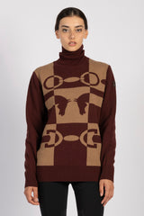 Maglione a collo alto donna Shenzen Knitwear Vestrum