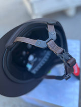 Kask Star Lady Hunter brown visiera polo