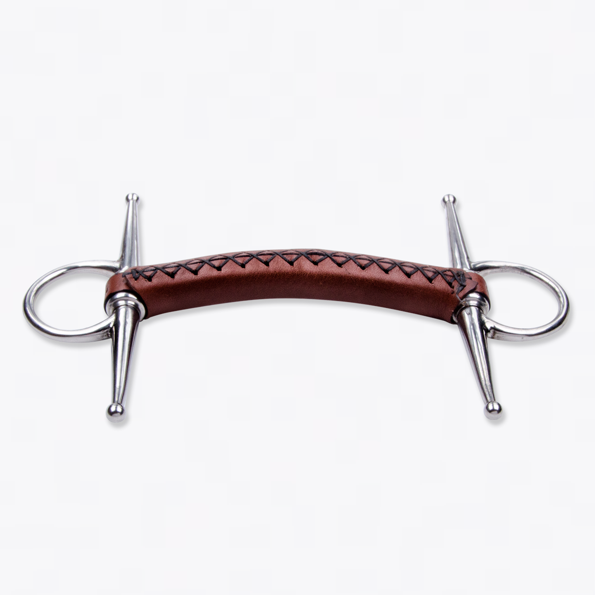 Filetto ad aste in cuoio Trust 13,5 cm .